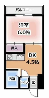 大阪府寝屋川市石津南町【マンション】の間取り
