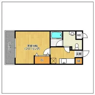 サニーコート【302号室】の間取り