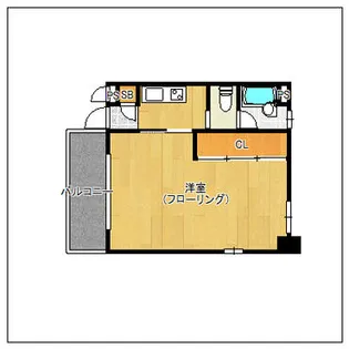 エオリアーナ【202号室】の間取り