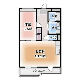 グッドウィング【402号室】の間取り