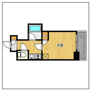 ノアーズアーク博多駅前【507号室】の間取り