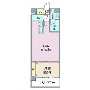 パルテンツア2【4階】の間取り