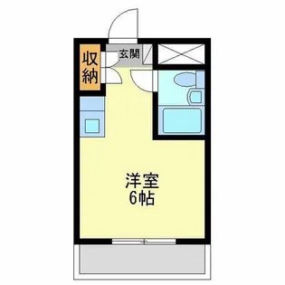 ソシオリバーハイツ【4階】の間取り