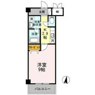 愛知県名古屋市守山区大森3丁目【マンション】の間取り