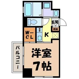 プロシード吹上【1階】の間取り