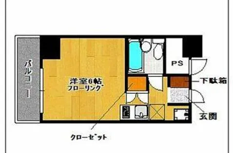 マーブル住吉【7階】の間取り