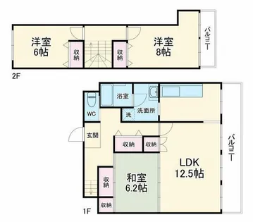 藤井住宅【1階】の間取り