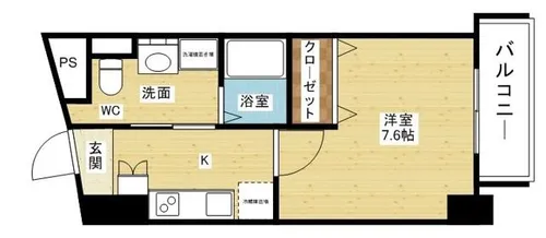 パークヒルズ東三国Vision【3階】の間取り