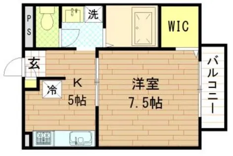 アムールラフォーレ【2階】の間取り