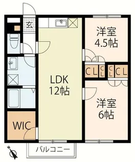 Y’S HOUSE Ⅱ番館【2階】の間取り