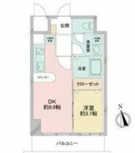 愛知県名古屋市千種区今池5丁目【マンション】の間取り