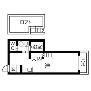 Estudio南脇【105号室】の間取り