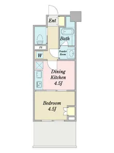 桜ヒルズ黄金【5階】の間取り