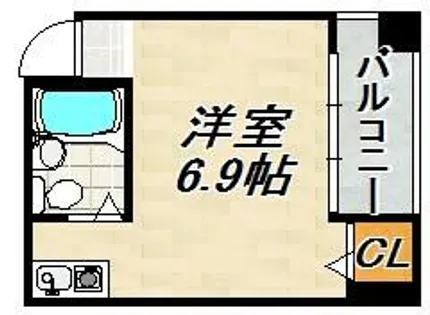 メゾンハマダ【2階】の間取り