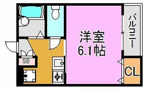 ポプルスONE【1階】の間取り