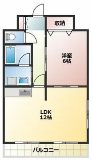 TENOHA TOYOHASHI【701号室】の間取り