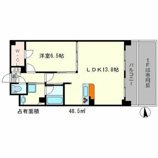プレサンス京大前【4階】の間取り