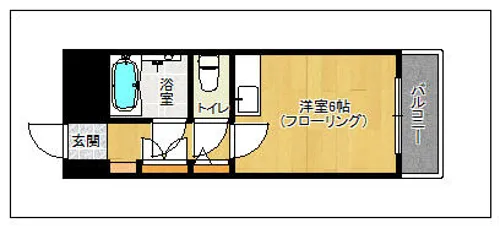 アルテハイム大野城【501号室】の間取り