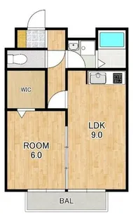 瀬田メディエートプラザB棟【2階】の間取り