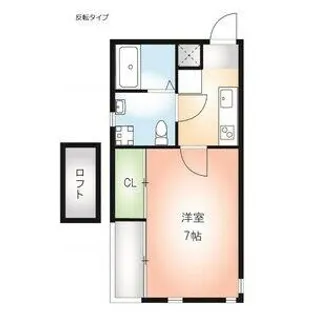 プリミエール妙音通【1階】の間取り