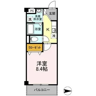 セントラルハイツ名古屋【3階】の間取り