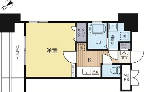 エンクレスト御供所【12階】の間取り