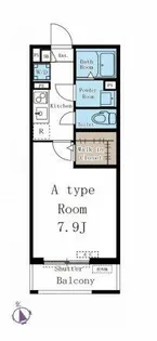 リブリ・BJウイング【2階】の間取り