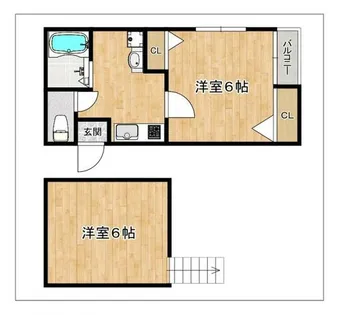 イル・グラッツィア薬院【4階】の間取り