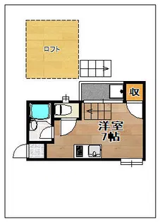 ラウレア小戸パークサイド【205号室】の間取り