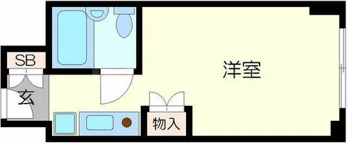 ノイメゾン堀江【4階】の間取り