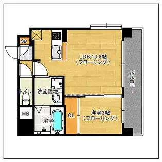 ネストピア博多ガーデン【7階】の間取り