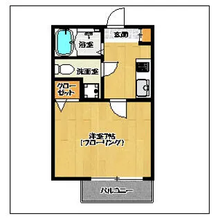 プラレスト梅林【2階】の間取り