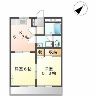 ホライゾン21【0203号室】の間取り