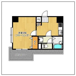 パエゼ今泉【7階】の間取り