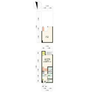 ソライユ本陣【1階】の間取り