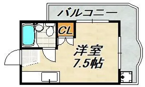 テラスローズマリー【1階】の間取り