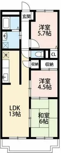 マンションソニア【101号室】の間取り