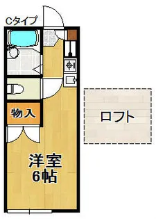 ソレイユ光【2階】の間取り