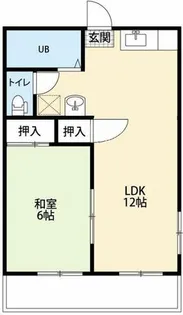 愛知県岡崎市北野町字西河原【アパート】の間取り