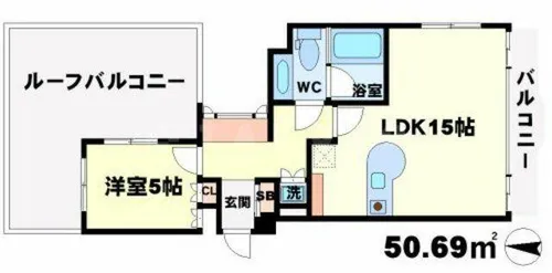 エデラ・カーサ【4階】の間取り