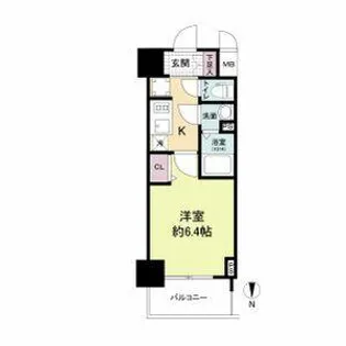 ArtizA淡路【6階】の間取り