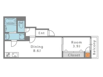 アート林寺【2階】の間取り