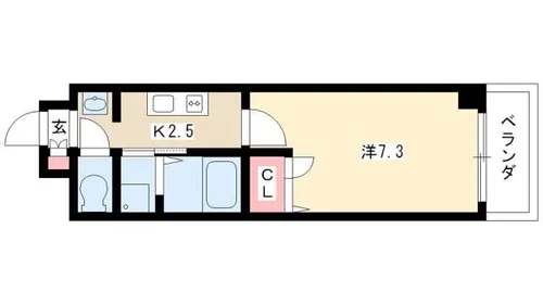 グランドパレス【1階】の間取り