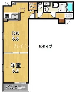 メゾンルミネ中町【2階】の間取り