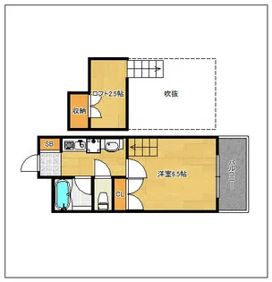 グレイス太宰府【5階】の間取り
