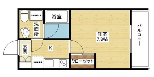 SERENiTE新大阪【3階】の間取り