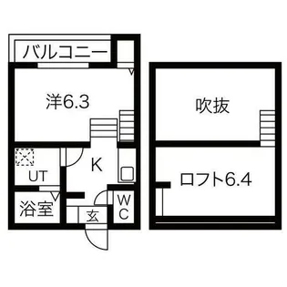 La Speranza神宮西【102号室】の間取り