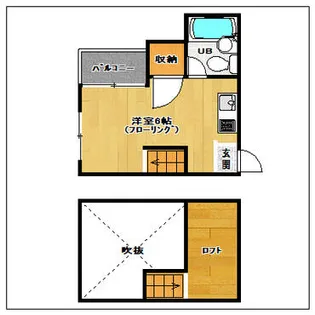 コーポ須玖【105号室】の間取り
