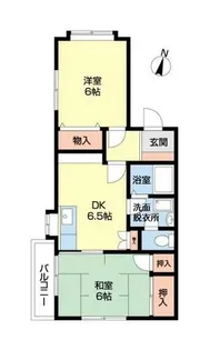 グルック・アオバ【0202号室】の間取り