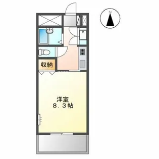 メゾン5【2階】の間取り